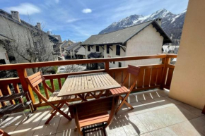 NICE 36 m2 with WIFI-BALCON-VIEW on the Mountain Le Monêtier-Les-Bains